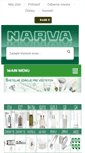 Mobile Screenshot of narva-slovakia.sk